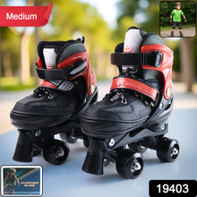 Adjustable Quad Roller Skates For Kids (1 Pair)
