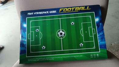 Wooden Board Game Set – Ludo, Snakes & Ladders, and Desktop Football (3-in-1)