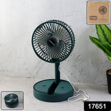 Foldable Mini Desk Fan With Adjustable Height And Angle (1 Pc)